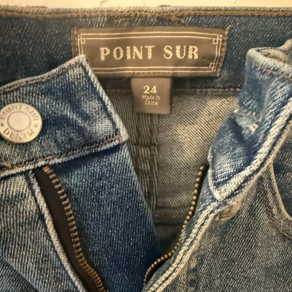 J.Crew Point Sur Stretch Straight Jeans Women’s 24 – Medium Dark Wash
